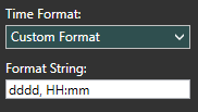 CustomTime Format
